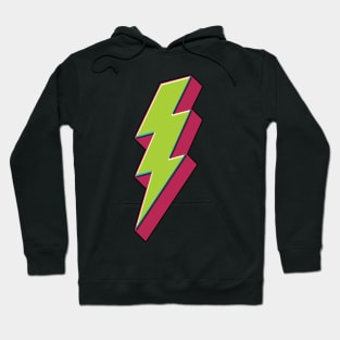 Green Lightning Bolt Hoodie